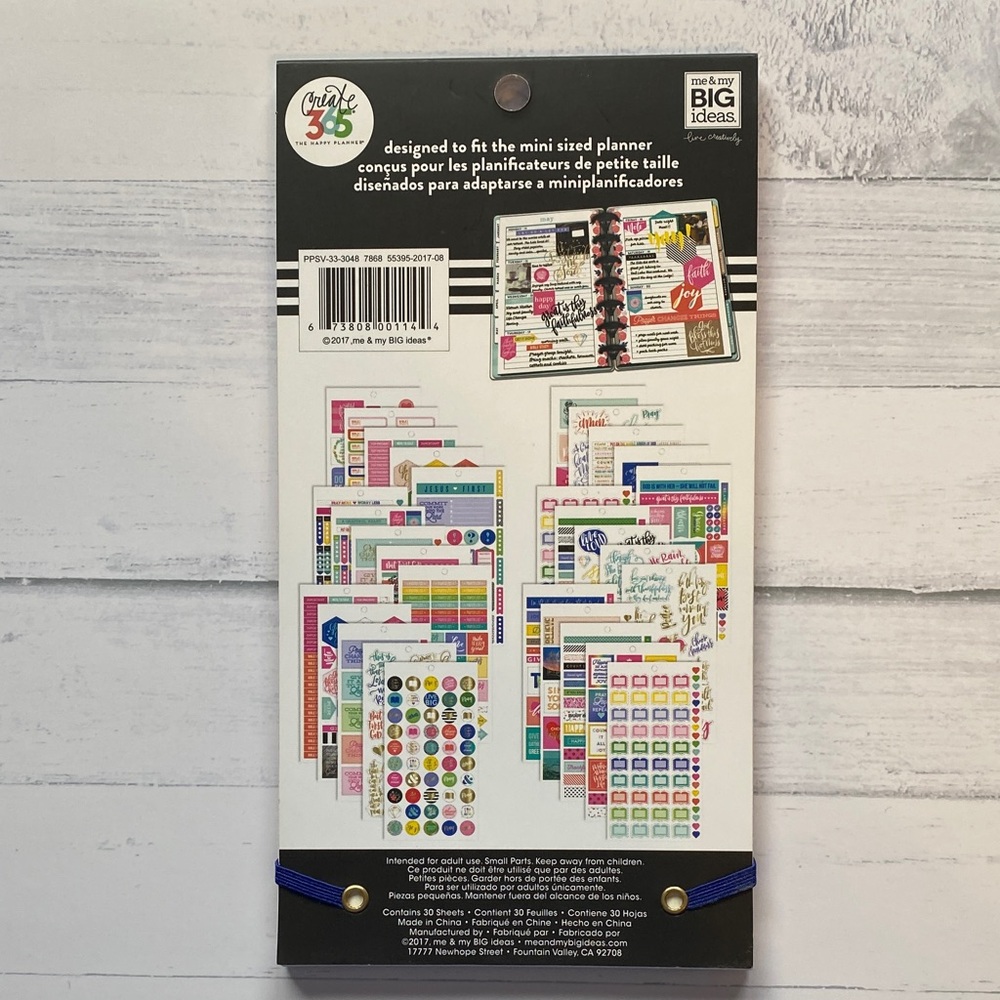 The Happy Planner Mini Sticker Bundle – 5 Booklets - Picture 15 of 16